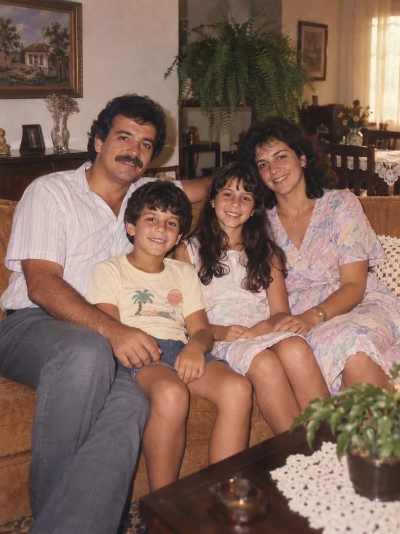 80s family photo prompts